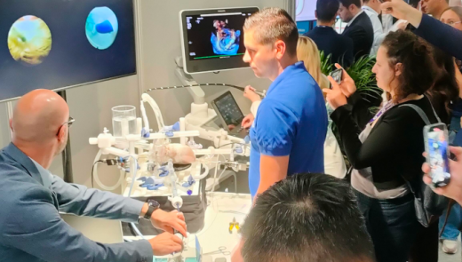 Hands-on device implantation